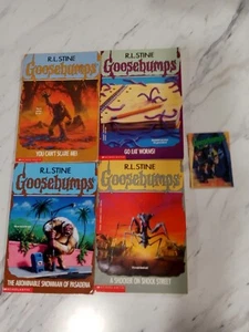 Goosebumps - R.L. Stine - First Scholastic Printings - 4 Book Lot - Picture 1 of 10