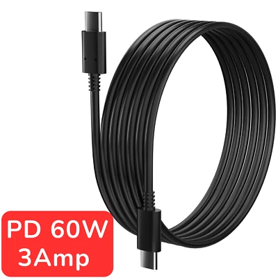 USB-C to USB-C Cable Fast Charger Type C to Type C Charging Cord Rapid Charger - Image 1 of 4