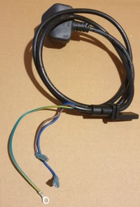 Cable de cable de alimentación de microondas de repuesto negro - Imagen 1 de 1