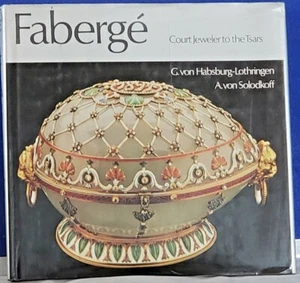 FABERGE Court JEWELER to the TSARS 1979 HC/DJ Habsburg-Lothringen. A. von Solodk - Picture 1 of 6