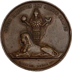 1828 Sociedad Alemana de Científicos Naturales Medalla Reunión Berlín (MED218-) - Imagen 1 de 2