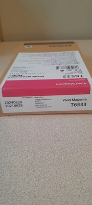 Epson T6533 VIVID MAGENTA ULTRACHROME HDR INK PRO 4900 200 ml Exp. 29/06/2024 Foto 1 de 2