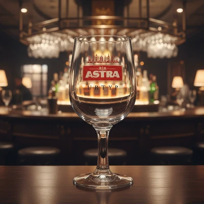 Astra Urtyp Bier Glas 0,3l Pokal Stadtdesign Gläser NEU