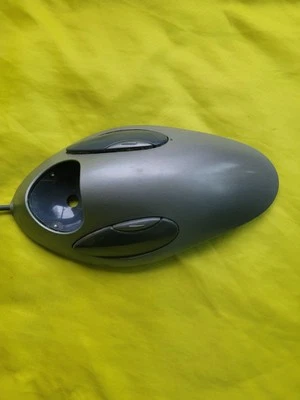 Logitech T-BC21 Trackman Marble Mouse Silver *no Ball - Image 1 of 2