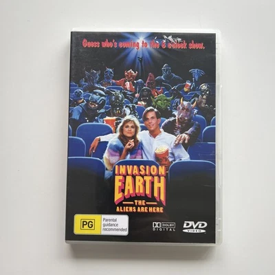Miller Drake's Invasion Earth - The Aliens Are Here (1988) DVD - Region ALL, PAL - Image 1 of 3