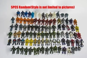 5Pcs Random Mega Halo Construx UNSC Spartan Elite ODST Grunt Soldier Master #5 - Picture 1 of 5