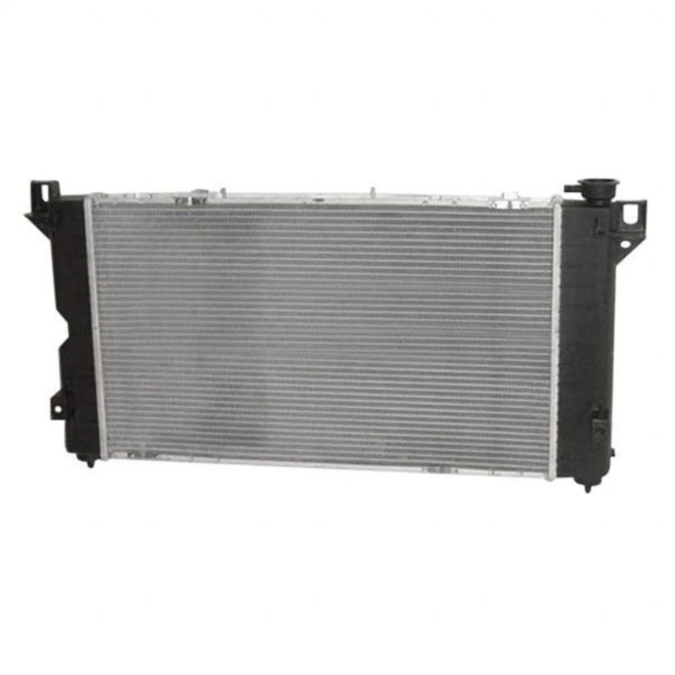 For Chrysler Town & Country 1999 2000 Engine Coolant Radiator 2 Row V6 w/ Outlet - Image 1 of 3
