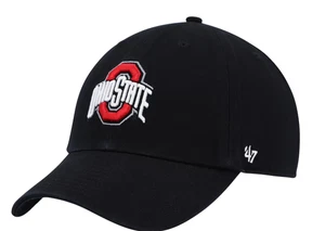47 Brand Ohio State Buckeyes Clean Up Adjustable Hat - Black - Bild 1 von 2