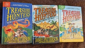 Treasure Hunters Series #2,3,5 Patterson & Grabenstein Hardcover Books Lot of 3  - Picture 1 of 4