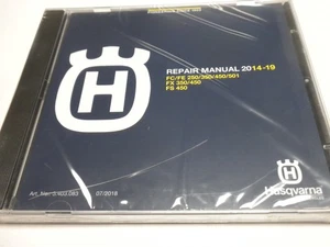 Husqvarna Repair Manual CD/2014-19 FC/FE 250/350/450/501, FX 350/450 & FS 450 - Picture 1 of 1