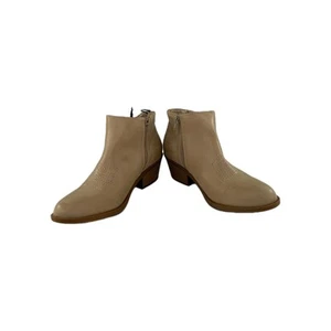 Frye & Co Jude Chelsea Boot US 7.5 M Women's Beige Recycled Side Zip Booties - Imagen 1 de 10