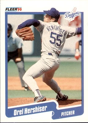 1990 Fleer #399 Orel Hershiser - Image 1 of 2