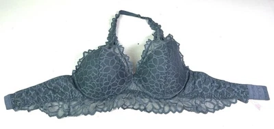 Sujetador Bralette Victoria's Secret Mujer L (A-C) G (A-C) Azul Gris Encaje Foto 1 de 4