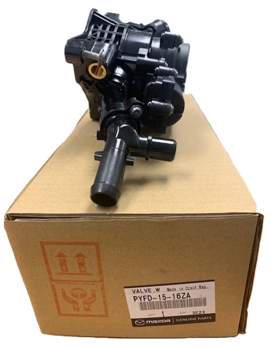 Válvula de control de agua MAZDA genuina Mazda para Mazda3, 6, CX-3, CX-5 PYFD-15-16ZA Foto 1 de 3