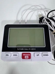 Future Call FC-0215 Jumbo Talking Caller ID - Big LCD Display - Speaks Number... - Zdjęcie 1 z 4