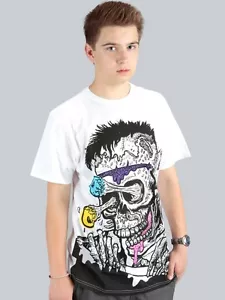 Iron Fist T-Shirt "Left-For-Dead", White/weiß, Größen: M - XXL - Bild 1 von 5