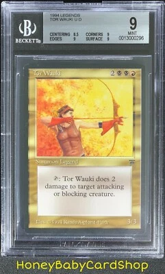 MTG Legends 1994 Tor Wauki BGS 9.0 Mint Old School 93/94 - Image 1 of 4