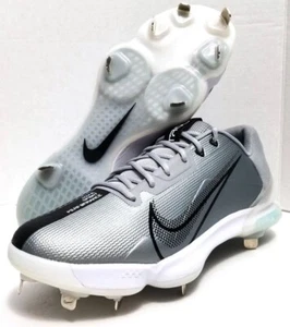 Nike Force Zoom Trout 7 Pro Men's Size 13 Rare Metal Baseball Cleats CQ7224-023 - Picture 1 of 13