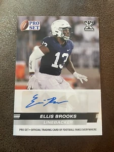 ELLIS BROOKS 2022 Leaf Pro Set RC Auto Green Bay Packers - Picture 1 of 2