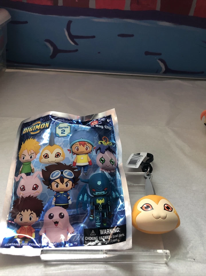 Monogram Figural 3d Digimon Series 2 B Leomon Bag Clip Keychain