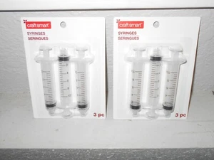 Craft Smart Two Packs Of 3 Each Syringes - Picture 1 of 1