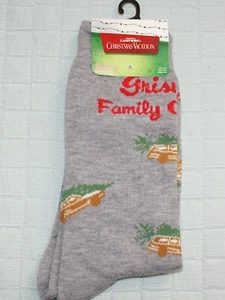 Calcetines National Lampoon's Christmas Vacation Griswold Familia Árboles Gris de Navidad - Imagen 1 de 3