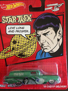 Hot Wheels '59 Chevy Delivery SPOCK Live long and Prosper VHTF