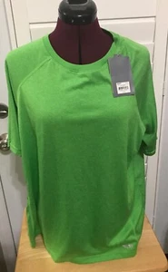 Tek Gear Mens Green Short Sleeve Crew Neck Pullover T Shirt Size XL - Picture 1 of 5
