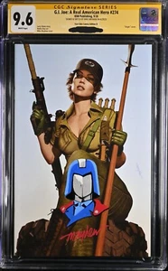 G.I. Joe A Real American Hero #274 CGC 9.6 SS Mayhew Virgin w/ Cobra Remarque! - Picture 1 of 2
