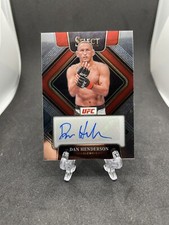 2022 PANINI SELECT UFC DAN HENDERSON SIGNATURES AUTO #SG-DHS