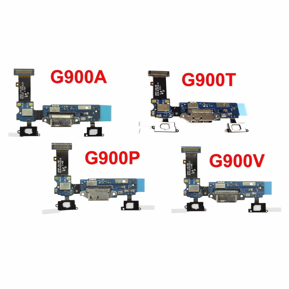 Para Samsung Galaxy S5 G900APTV Cargador USB Base Puerto de Carga Micrófono Cable Flexible NUEVO Foto 1 de 1
