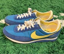 Nike Elite Waffle Blue x Yellow US8.5 Made in Indonesia Vintage Used