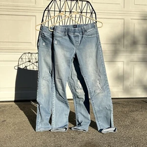 GAP Jeans 12 And 14 Age With Elastic Bands (Stretch Jeggings) - Picture 1 of 7