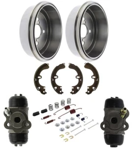 Brake Drums Shoes & Cylinders Kit REAR for Prizm Corolla Without ABS - Picture 1 of 17