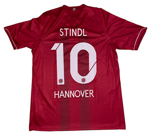 Hannover 96 2015-2016 Trikot XL Rot Stindl #10 Jako Heimtrikot