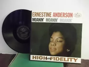 Ernestine Anderson,Merc. 20582,"Moanin'Moanin'Moanin'",US,LP,mono,deep groove,M - Foto 1 di 1