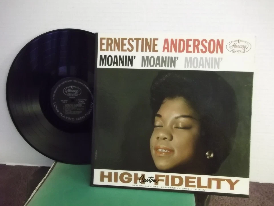 Ernestine Anderson,Merc. 20582,"Moanin'Moanin'Moanin'",US,LP,mono,deep groove,M - Image 1 of 1