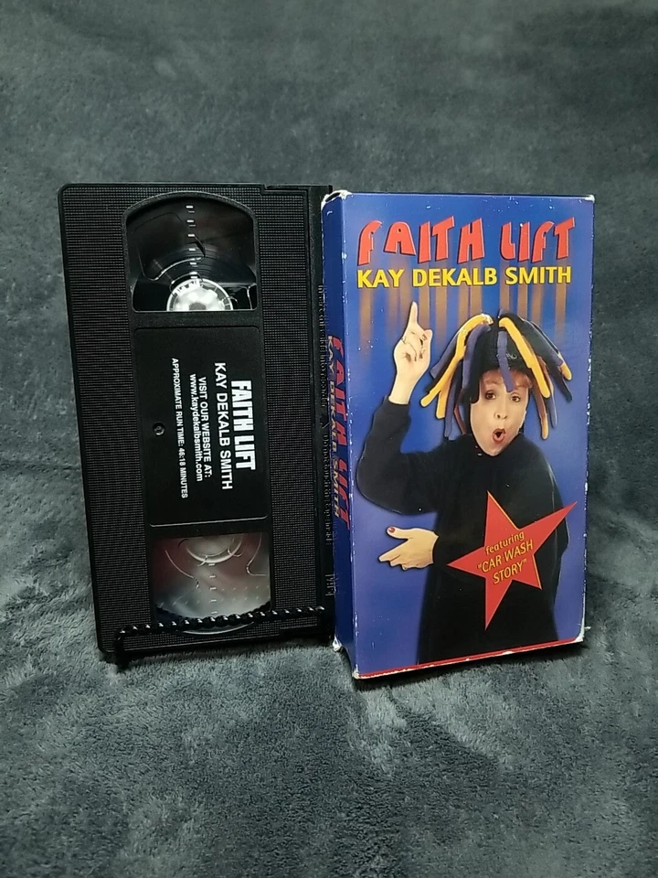 KAY DeKALB SMITH Faith Lift VHS Very RARE Christian Comedy - Carwash Story - Imagem 1 de 2
