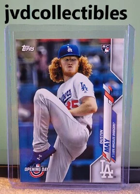 Dustin May Rookie Card 2020 Topps Opening Day Baseball MLB Rookie Card #57 - Image 1 of 2