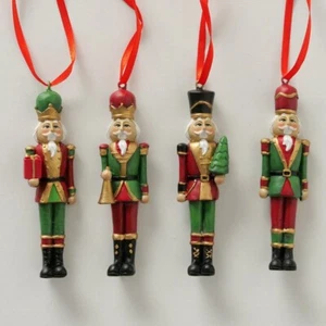 Baumschmuck Nussknacker 4-teilig (2024788) Christbaumschmuck Baumdeko Anhänger - Bild 1 von 1
