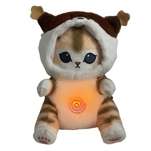 Juguete de peluche para gatos de 12 pulgadas de respiración ultra suave con luz y sonido - Imagen 1 de 10