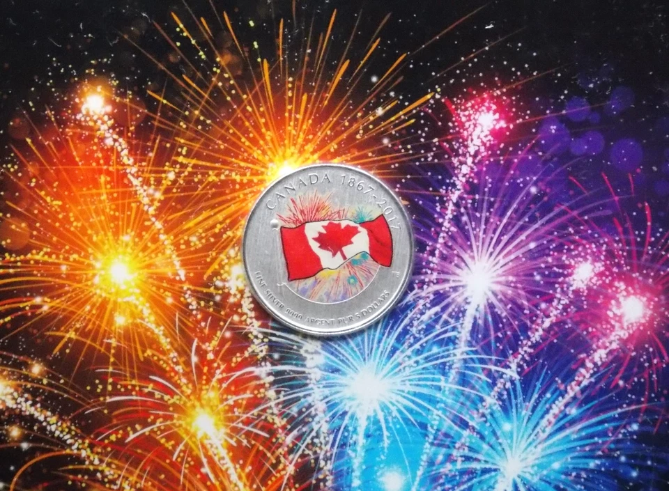 2017 $5 Canada 1/4oz .9999 Fine Silver *PROUDLY CANADIAN* Coin Sealed ECC&C, Inc - Image 1 of 4