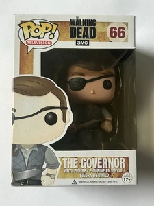 Funko Pop The Walking Dead The Governor #66 Packaging Error: Spelling(Govenor) - Picture 1 of 6