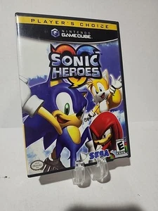 NO GAME Sonic Heroes Nintendo Gamecube Case the Hedgehog - Picture 1 of 4