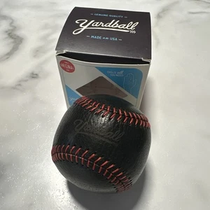 Yardball vera qualità made in USA nero con cuciture rosse nuovo con scatola - Foto 1 di 7