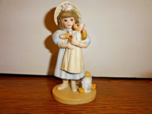 Figura 1990 Jan Hagara "Bonnie" FIRMADA - C22313 Collectors Club - 5,5" - Niña - Imagen 1 de 10