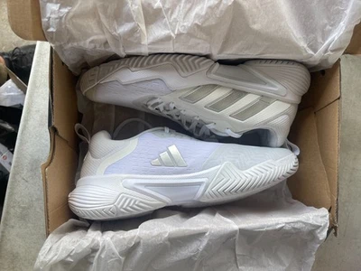 Adidas Barricade Womens White Size 8 Tennis Athletic Sneakers Shoes ID1554 - Image 1 of 4