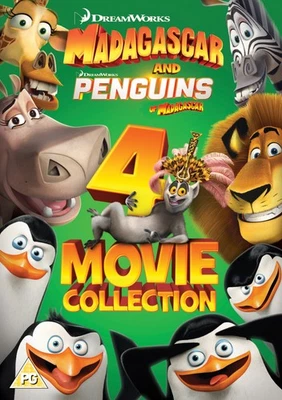Madagascar & Penguins of Madagascar: The 4-Movie Collection (DVD) - Image 1 of 2
