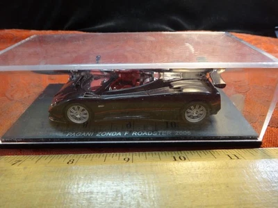 Spark Black Pagani Zonda Roadster 2006 Convertible - 1/43 Scale - Image 1 of 4