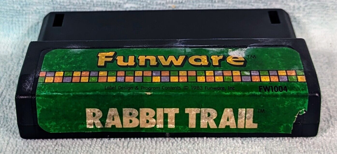 Rabbit Trail (TI-99/4A, 1983) Funware - Tested & Working!